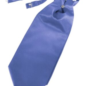 Satin Cornflower Cravat