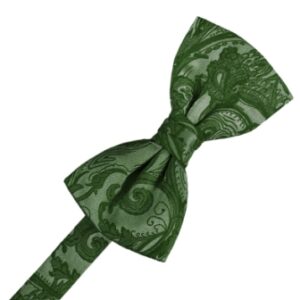 Hunter Tapestry Satin Bow tie