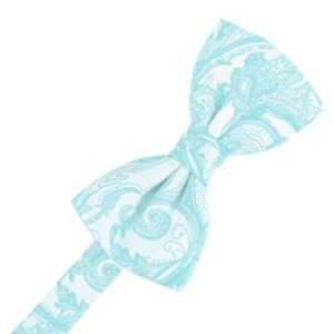 Pool Tapestry Satin Bow tie