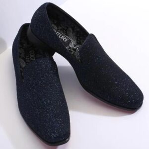 Sparkle Charcoal Formal Shoes