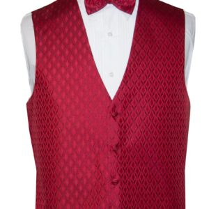 Red Diamonds Vest