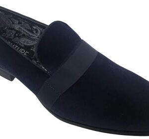 Velvet Navy Formal Shoes