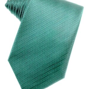 Aqua Herringbone Windsor
