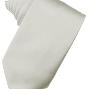 Platinum Noble Silk Windsor Tie