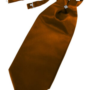 Satin Cognac Cravat