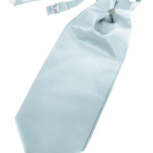 Satin Light blue Cravat