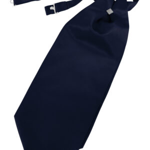 Satin Midnight blue Cravat