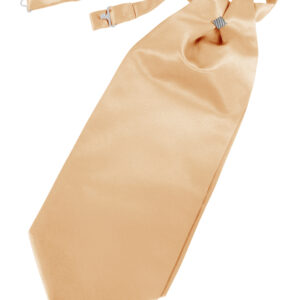 Satin Peach Cravat