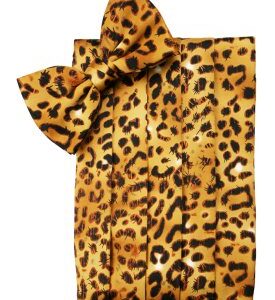 Jaguar Cummerbund and Tie