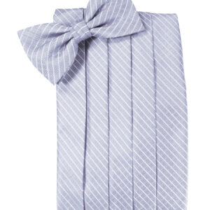 Periwinkle Palermo Cummerbund and Tie