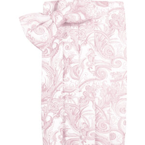 Blush Tapestry Cummerbund and Tie