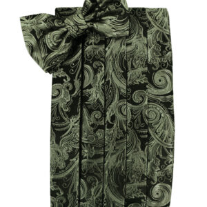 Fern Tapestry Cummerbund and Tie