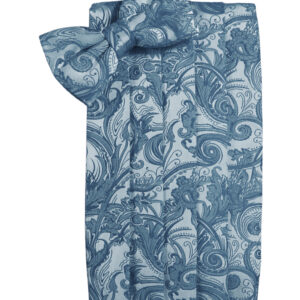 Periwinkle Tapestry Cummerbund and Tie