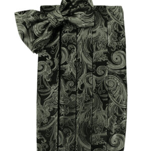 Sage Tapestry Cummerbund and Tie