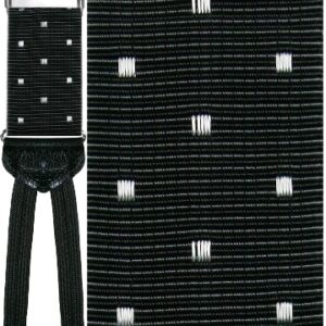 apulia black-white suspenders