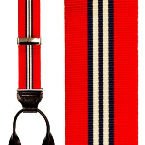 Acapulco striped suspenders