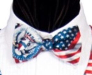 American Flag and Seal Bow tie