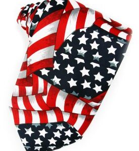 American flag necktie