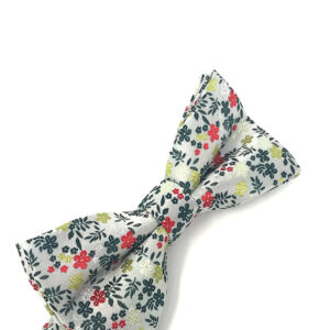Forest Green Enchantment Floral Bow tie