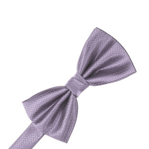 Heather Herringbone Bow tie