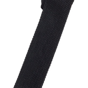 Black Silk Knit Windsor tie