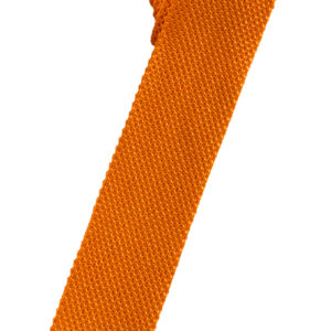 Burnt Orange Silk Knit Windsor tie