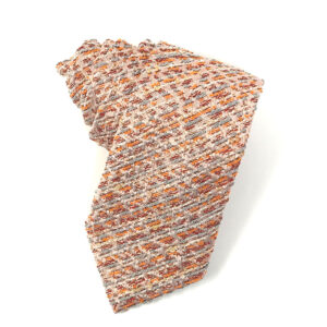 Laurent golden orange necktie