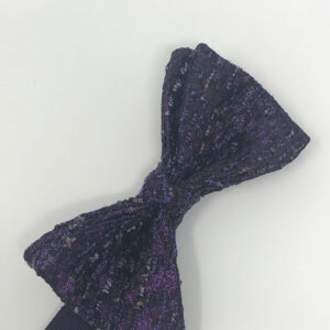 Purple Laurent bow tie