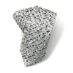 Laurent silver necktie
