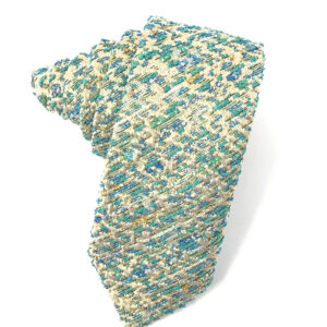 Laurent teal necktie