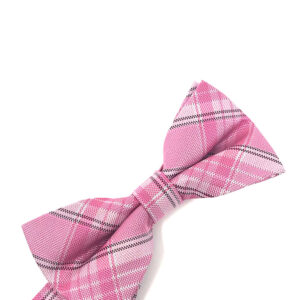 Pink Madison Plaid Bow tie