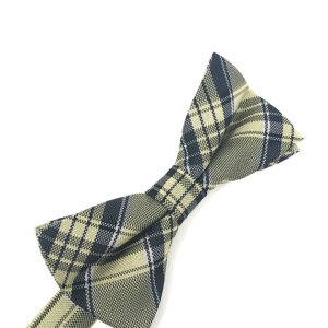 Yellow Madison Plaid Bow tie