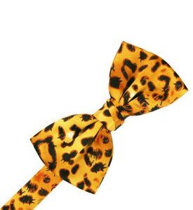Jaguar Animal Print Bow tie