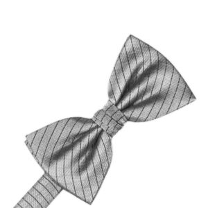 Silver Palermo Bow tie