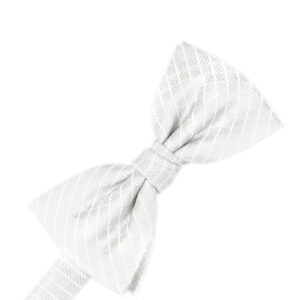 White Palermo Bow tie