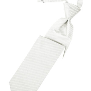 White Palermo Pretied Windsor