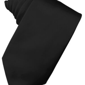 Black Noble Silk Windsor Tie