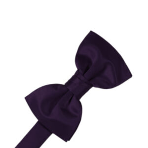Amethyst Satin Bow tie