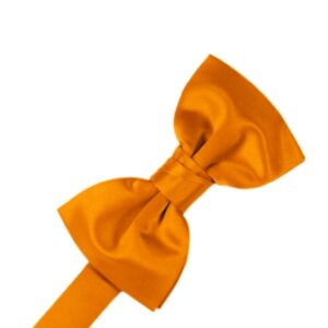 Mandarin Satin Bow tie