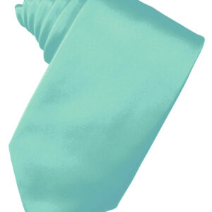 Mermaid Solid Satin Self tie Windsor