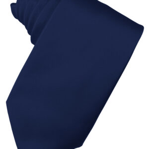Peacock Solid Satin Self tie Windsor