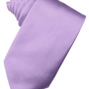Wisteria Solid Satin Self tie Windsor