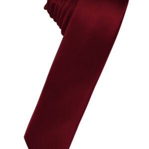 Apple Solid Satin Skinny Windsor