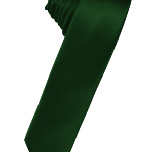 Hunter Solid Satin Skinny Windsor
