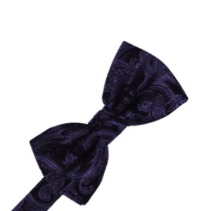 Amethyst Tapestry Satin Bow tie
