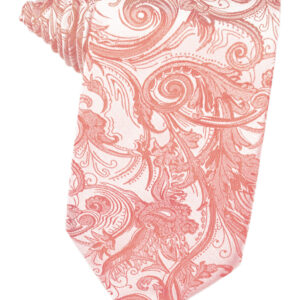 Coral Tapestry Self tie Windsor