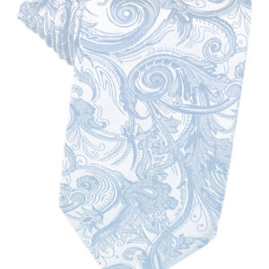 Light Blue Tapestry Self tie Windsor