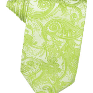 Lime Tapestry Self tie Windsor
