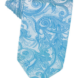 Turquoise Tapestry Self tie Windsor