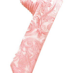 Coral Reef Tapestry Skinny Self tie Windsor